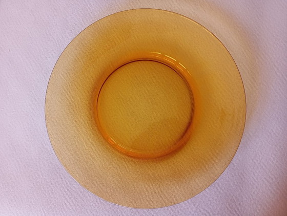 Image 1 of Vereco vintage amber dinner plates