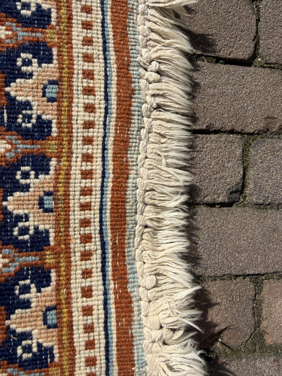 Image 1 of Prachtig vintage Perzisch tapijt – warme kleuren - 90x15 