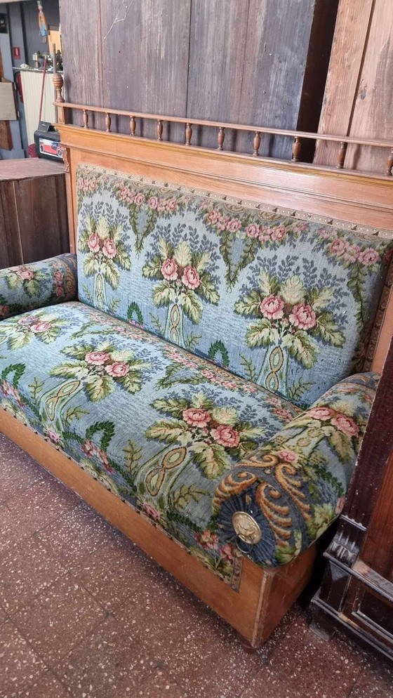 Canapé hongrois antique, années 1890 – Sofas, Bois (photo 3 of 3)