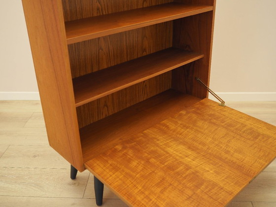 Image 1 of Teak bookcase, Danish design, 1970s, made in Denmark