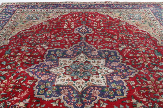Image 1 of Perzisch tapijt Tabriz 4.08 x 2.97 Oosters tapijt fijn nr. 54
