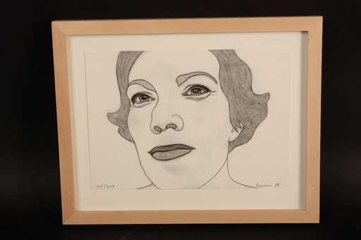 Serigrafía de Rosemin Hendriks