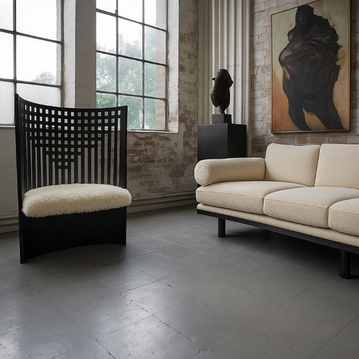 Silla Cassina de Charles Rennie Mackintosh Willow