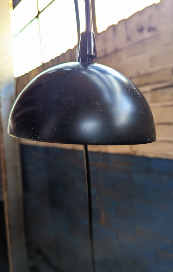 Image 1 of Lampe de poche vintage en plexiglas / Zwart Metaal, Spaceage