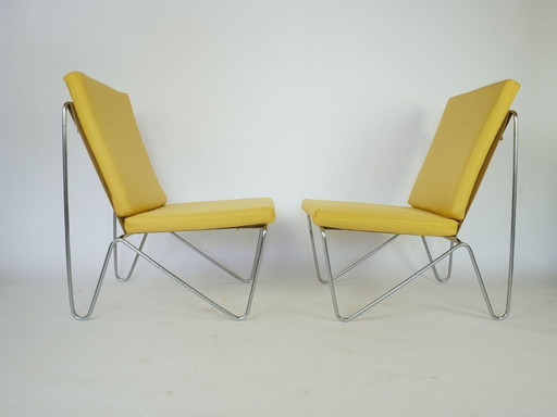 Verner Panton Vrijgezellenstoelen Fritz Hansen 1960 Vintage Ontwerp