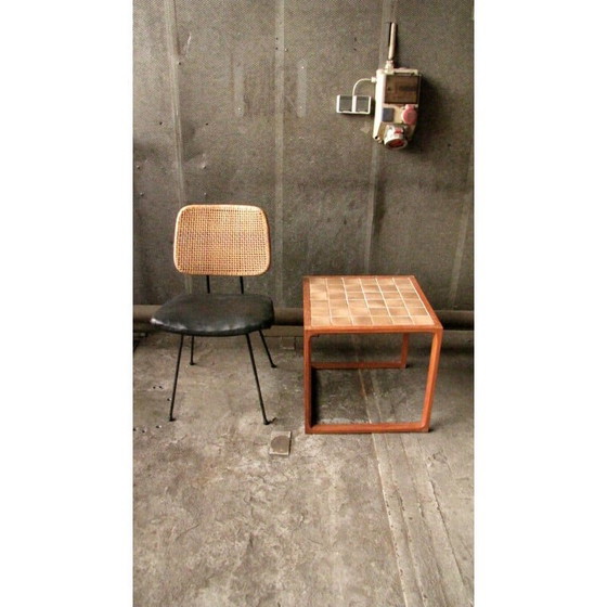 Image 1 of Vintage square Danish side table in teak by Kai Kristiansen for Aksel Kjersgaard, Denmark 1970s