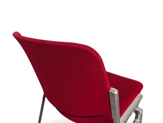 Image 1 of Set van 4 Castelli stoelen, stapelbare stoelen van Giancarlo Piretti, vintage stijl