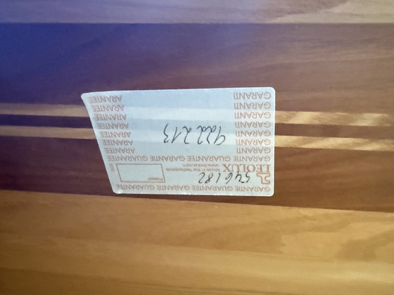 Image 1 of Table d'appoint coulissante Leolux Voici en bois massif