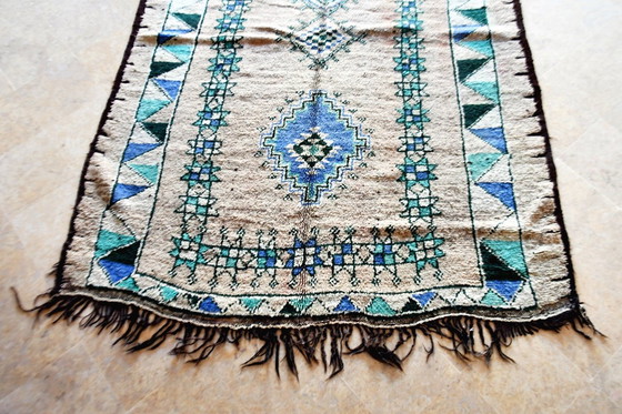 Image 1 of  Tappeto Boujaad marocchino vintage - Toni tenui, 375 x 167 cm