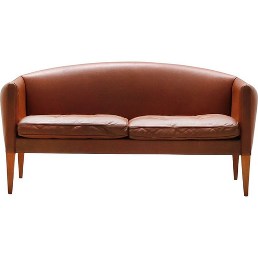 Canapé vintage danois par Illum Wikkelso pour Holger Christiansen, 1960s