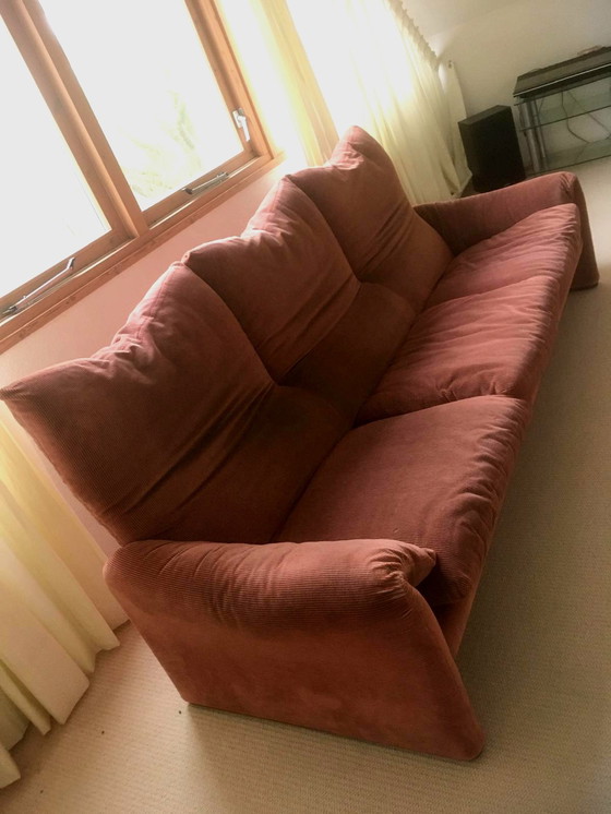 Image 1 of Sofá Cassina Maralunga de tres plazas de Vico Magistretti