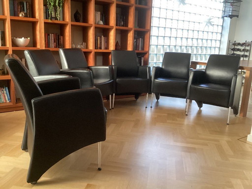 6 Beautiful Leather Chairs Perida