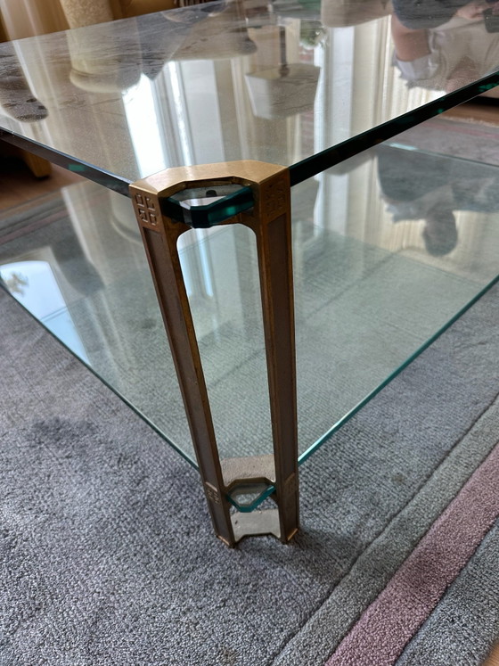 Peter Ghyczy coffee table with 2 corner tables, Glass, Transparent (photo 2 of 6)