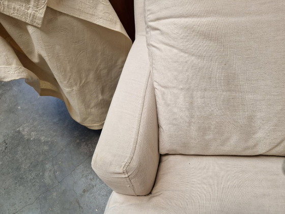 Image 1 of Canapé d'angle B&B Italia modèle Harry avec assise méridienne, tissu clair