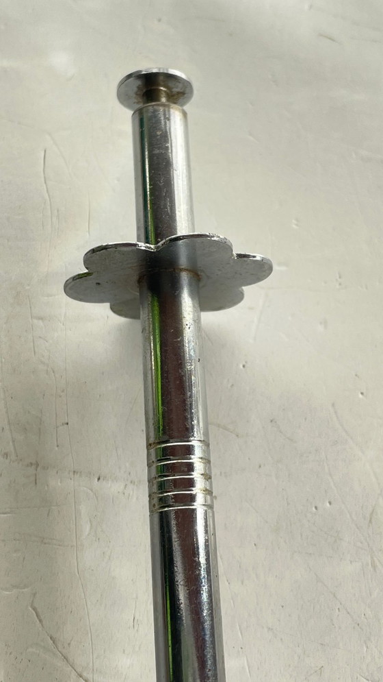 Image 1 of SEAU à Glace Cristal Ciselé et PINCE Vintage