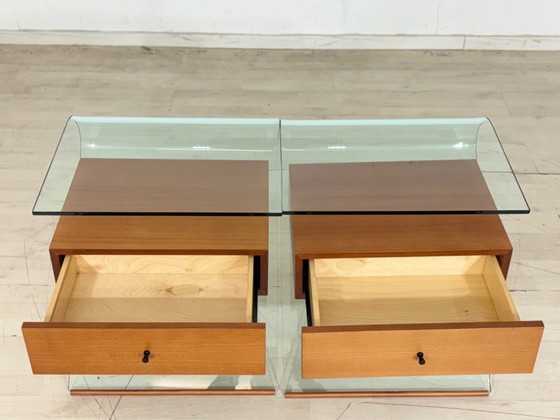 Image 1 of Tables d'appoint, tables de chevet, tables de nuit, meubles TV design haut de gamme, style vintage