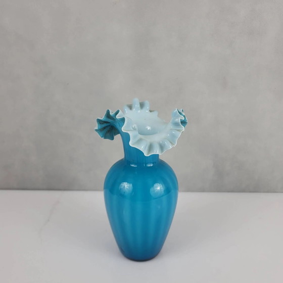 Jarrón de vidrio soplado – Jarrones, Crystal, Glass, Vintage (photo 6 of 8)