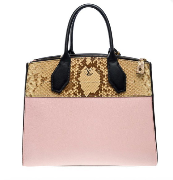Image 1 of Sac LOUIS VUITTON City Steamer en Cuir Rose - 101869