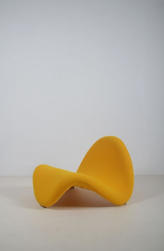 Image 1 of Lengüeta amarilla F577 diseñada por Pierre Paulin para Artifort