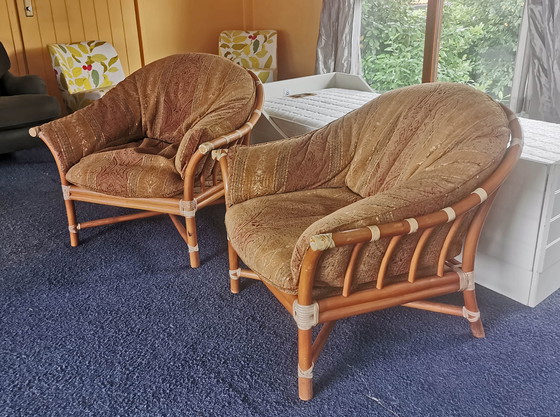Image 1 of 2 cómodos sillones de ratán