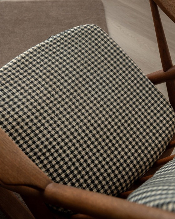 Image 1 of Vintage Deense teakhouten schommelstoel model 182 van Frank Reenskaug voor Bramin, jaren 1950.