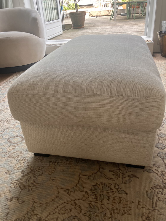 Image 1 of Hocker Montel Infinity beige melange