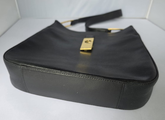 Borsa a tracolla Givenchy Vintage con logo G in pelle | Nera | Made in Italy | Set completo – Borse a spalla (photo 8 of 15)