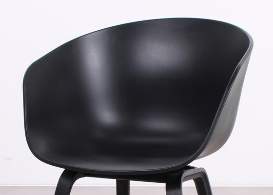 Image 1 of 4x HAY AAC 22 About A Chair Black