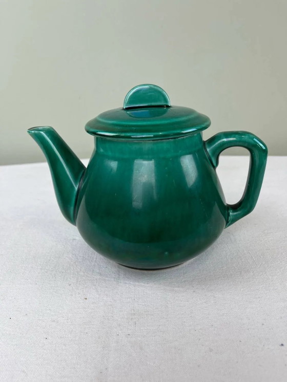 Vintage theepot – Keukenaccessoires, Porcelain, Art Deco (photo 5 of 5)