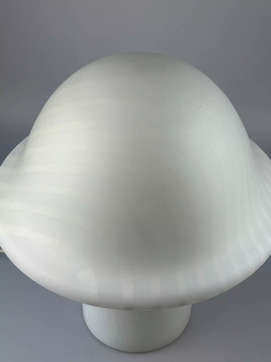 Image 1 of XL 60's 70's Peill & Putzler Germany Lampe de table Mushroom verre Space Age