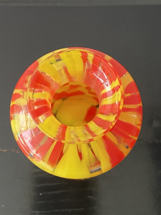 Image 1 of Art Deco parfumfles van Franz Weltz gemaakt in voormalig Tsjecho-Slowakije