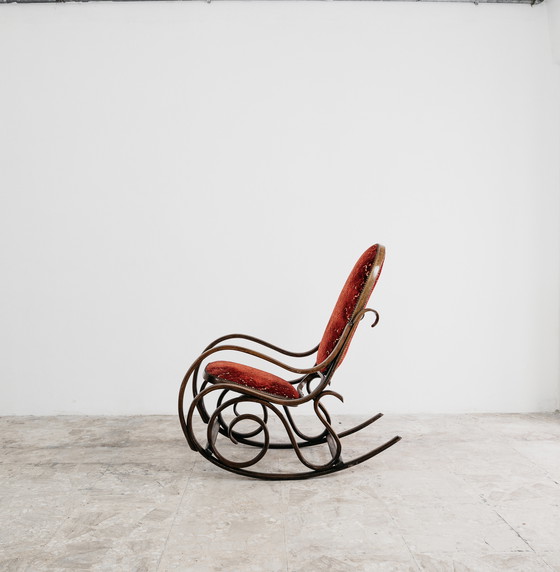 Image 1 of Thonet Vintage Mid-Century Design Schommelstoel