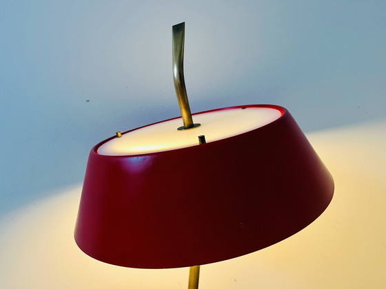 Image 1 of Stilux  - Oscar Torlasco - Marble & Brass Tafellamp - Italië 1950S