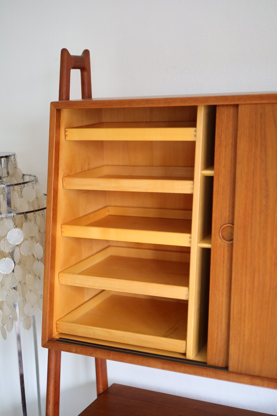 Image 1 of Wall unit Arne Vodder 1950s/60s Teak