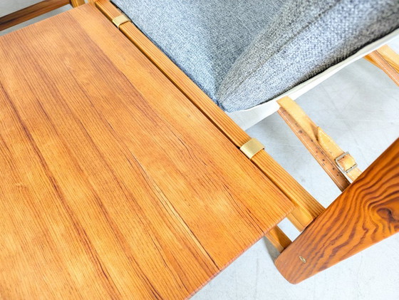 Image 1 of Divano originale Niels Eilersen Mid-Century con poltrona e poggiapiedi