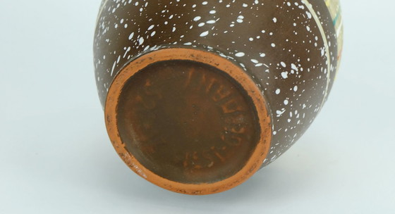 Image 1 of Carstens VASO metà secolo decoro multicolore modello 526-17