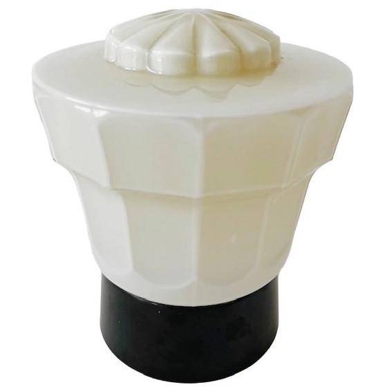 Image 1 of Lampada da soffitto Thabur Art Déco beige 1930's ceiling light