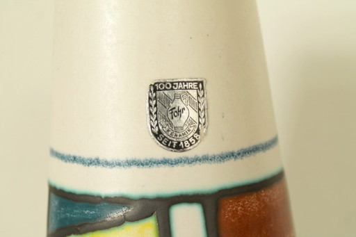 Jarrón Fohr Keramik Jubilee Modelo 309-20, de 1959, WGP MCM – vazen, Ceramic (photo 2 of 11)