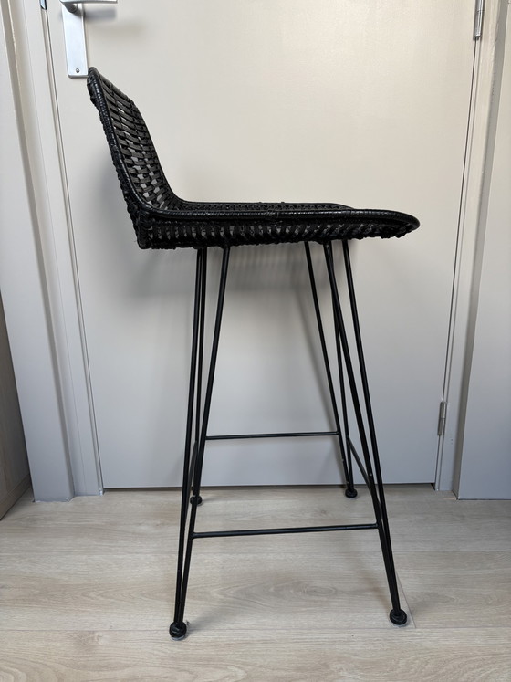 Tabouret de bar en rotin HK Living – HKliving, Tabourets de bar, Métal (photo 2 of 6)