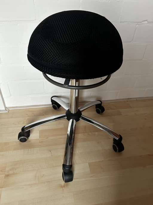 Stool With Wheels Height Adjustable