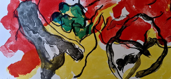 Image 1 of Litho Jan Sierhuis - La femme à cheval