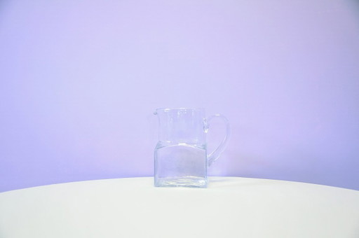 Jarra de Cristal Vintage Boda