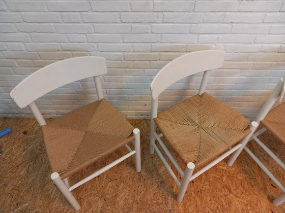 Image 1 of Borge Mogensen J39, Set of 4 Diner chairs