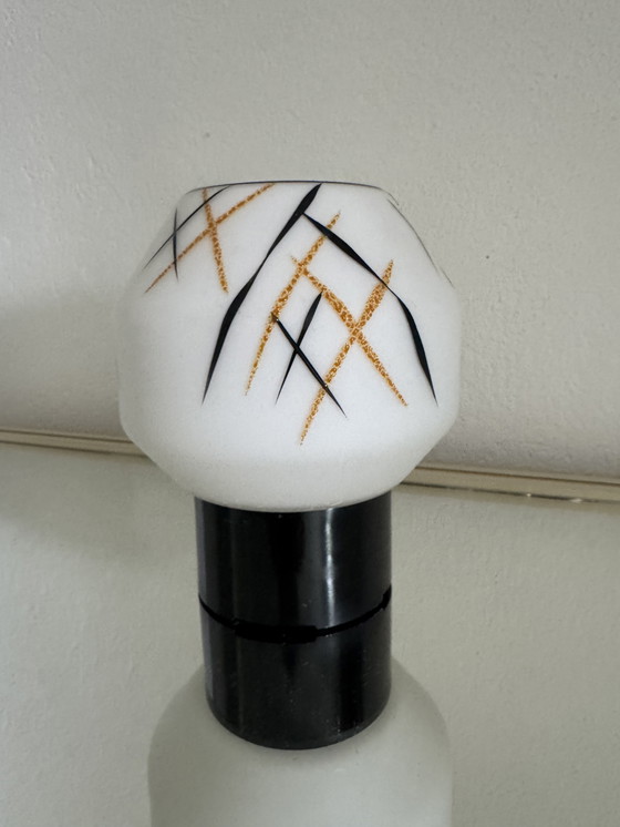 Image 1 of Bakelieten opaline lamp uit de jaren 60