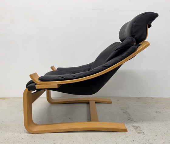 Image 1 of Zweedse Kroken Loungestoelen & Ottoman van Åke Fribyter voor Nelo, 1970