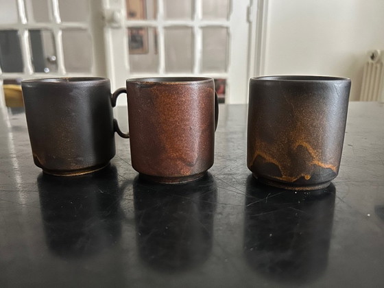 Image 1 of Ruska theeservies van Ulla Procopé voor Arabia