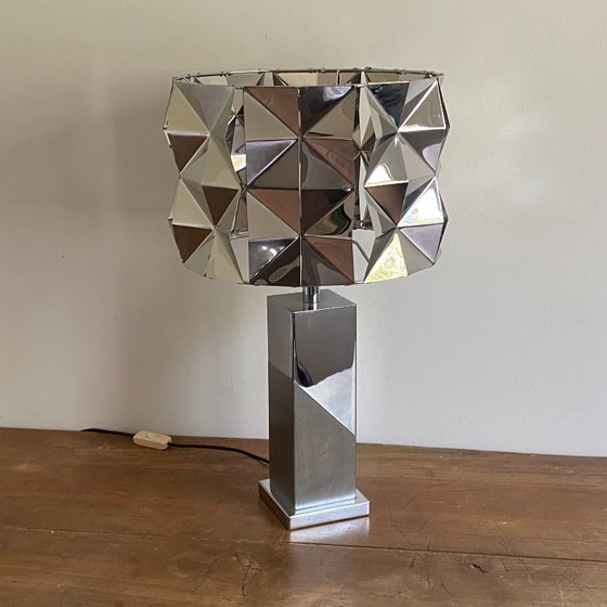 Image 1 of Vintage living room lamp. 1970s. Space age.