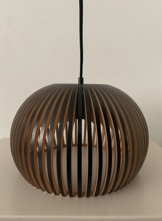Image 1 of Lampada a sospensione originale Secto Design Atto 5000 – Nero (Seppo Koho)