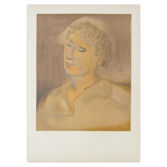 Portrait lithographique de Christian Bérard, 1968 – Lithographies et sérigraphies, Paper (photo 4 of 5)
