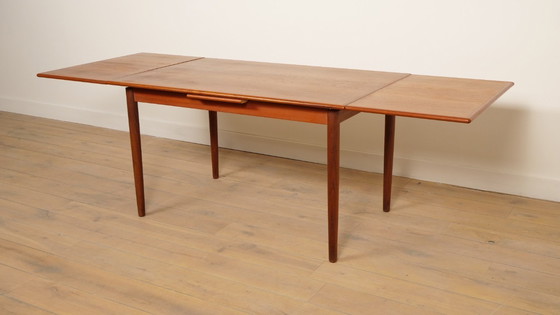 Image 1 of Tavolo da pranzo vintage | allungabile | Teak | 131 cm